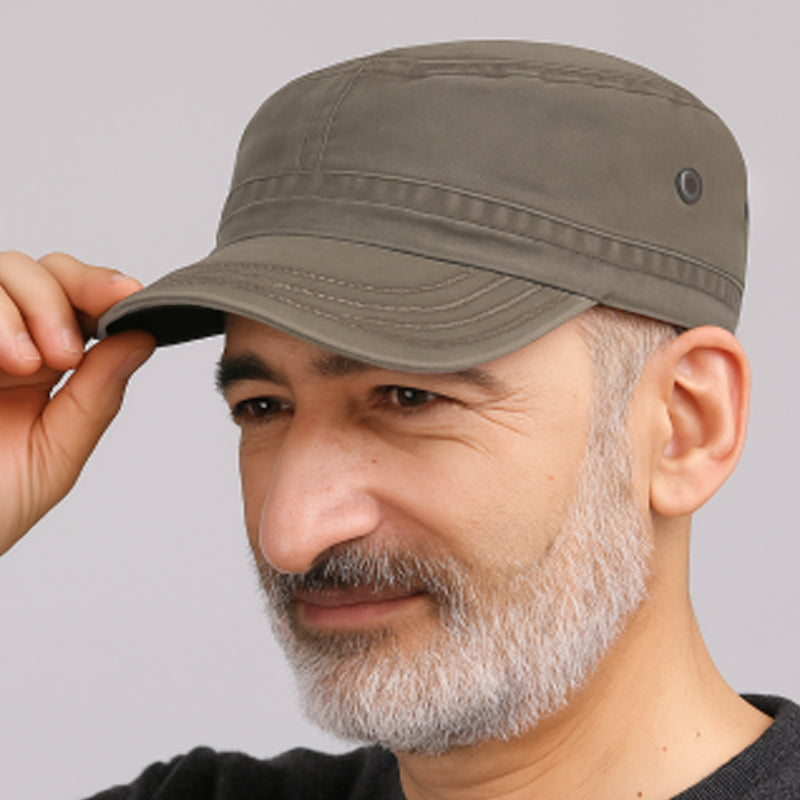 📢📢30% OFF !! ⏰Vintage Flat Top Baseball Cap