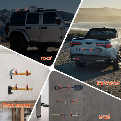 🔧 Heavy-duty tool holder wall mounts 🛠️ Stable & space-saving ✨