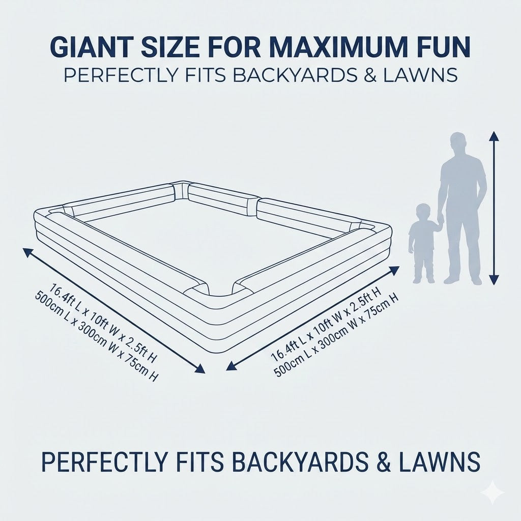 Oversized Inflatable Kick Billiards Game, All Ages Indoor Outdoor Soccer Pool Entertainment Set