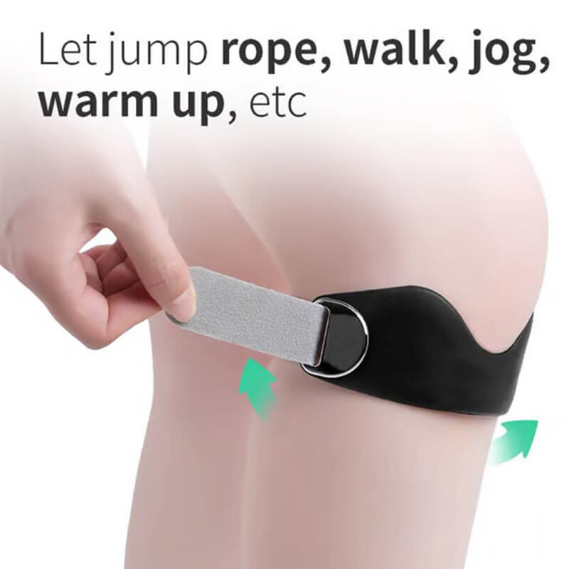 Adjustable Silicone Patella Strap – Instant Knee Pain Relief