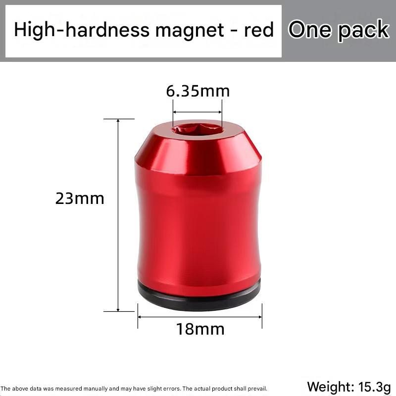 Bague magnétique puissante pour vis, support magnétique universel pour embouts 1/4 pouce (6,35 mm)