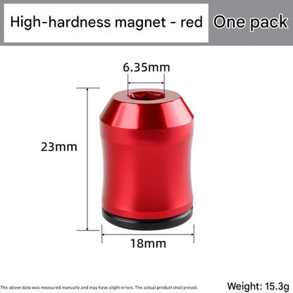 Bague magnétique puissante pour vis, support magnétique universel pour embouts 1/4 pouce (6,35 mm)