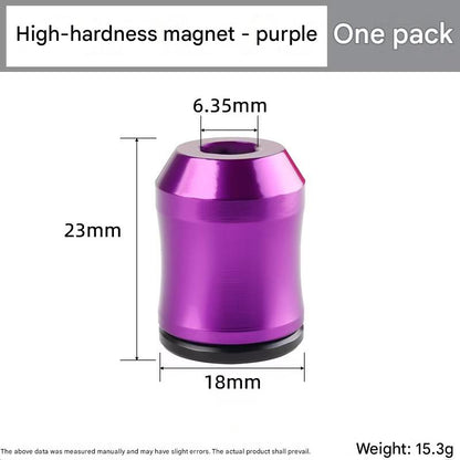 Bague magnétique puissante pour vis, support magnétique universel pour embouts 1/4 pouce (6,35 mm)