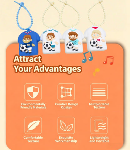 Pop-up squeeze toy keychain