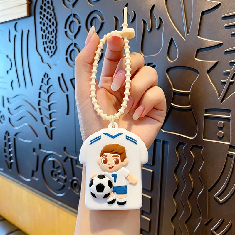 Pop-up squeeze toy keychain