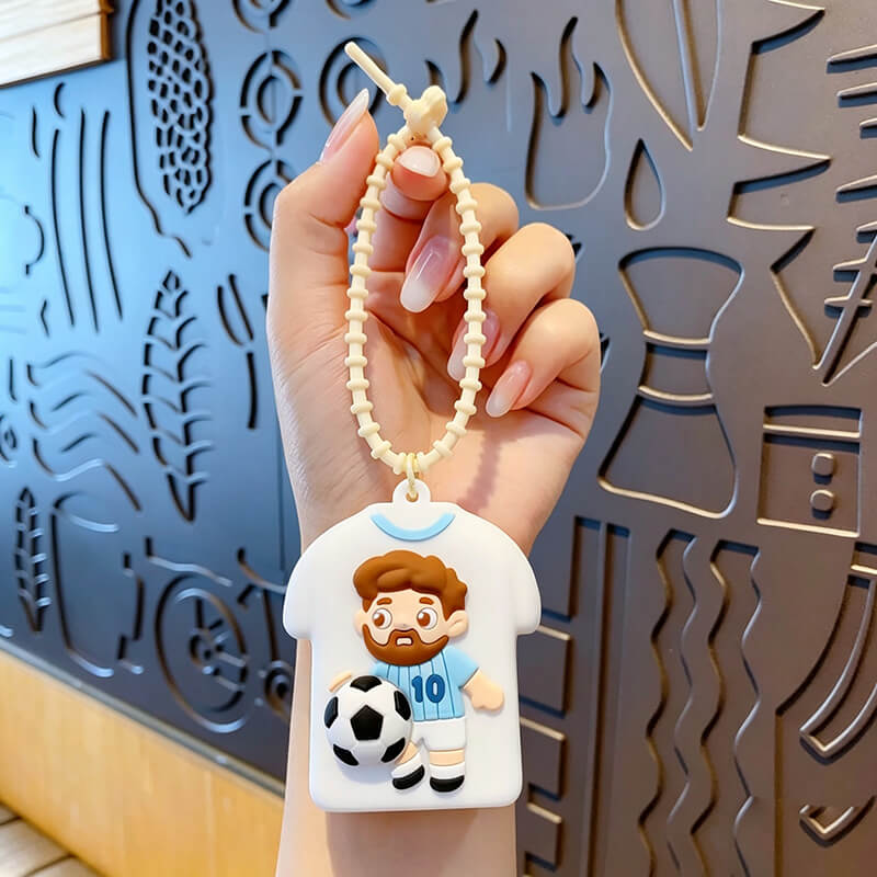 Pop-up squeeze toy keychain