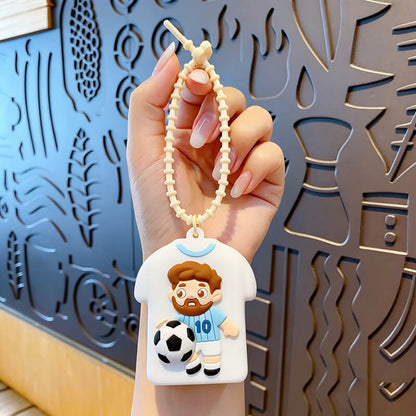 Pop-up squeeze toy keychain