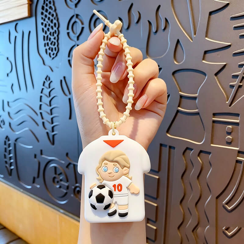 Pop-up squeeze toy keychain