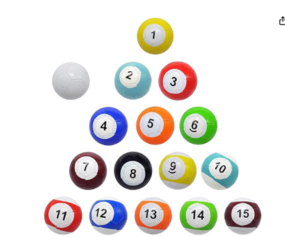 Giant Inflatable Kick Billiards Set — The Ultimate Indoor & Outdoor Soccer Pool Game
